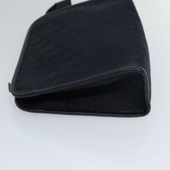 Christian Dior Trotter Canvas Clutch Bag Navy Auth ep4432 - Picture 4 of 16